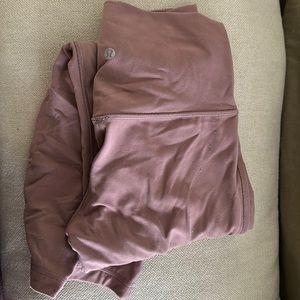 Lululemon align HR Align 25” in twilight rose - size 4. LIKE NEW. Worn once.